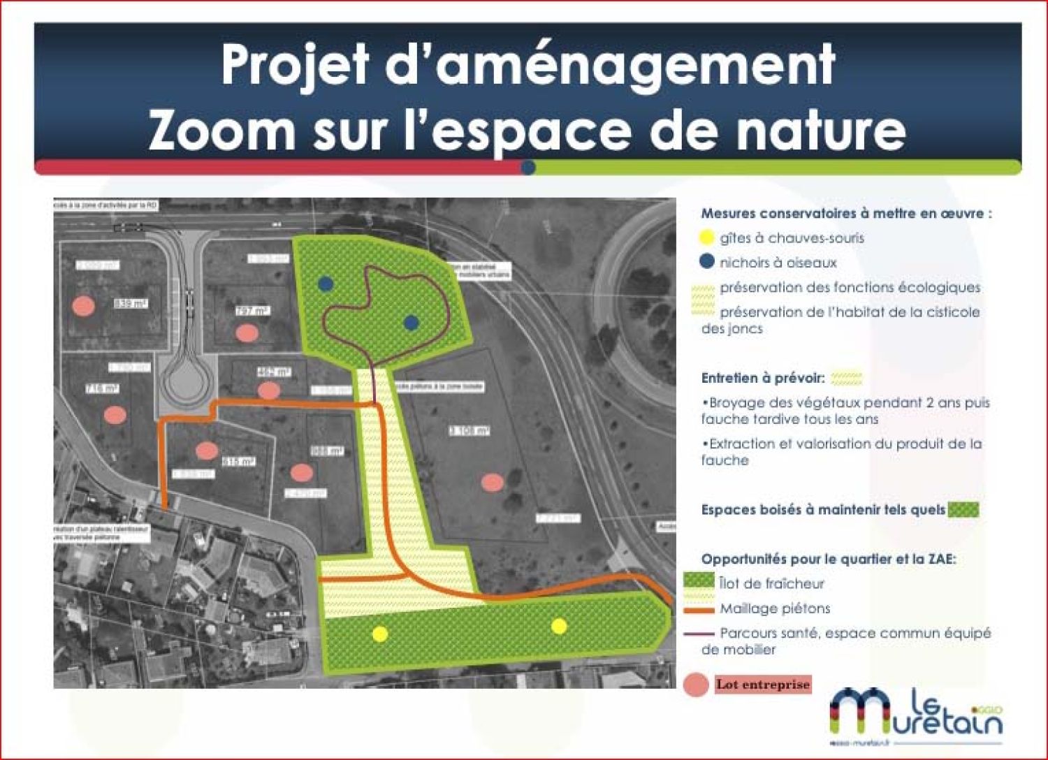 Schéma d’aménagement d’une zone d’activités et de ses espaces de nature, Le Fauga