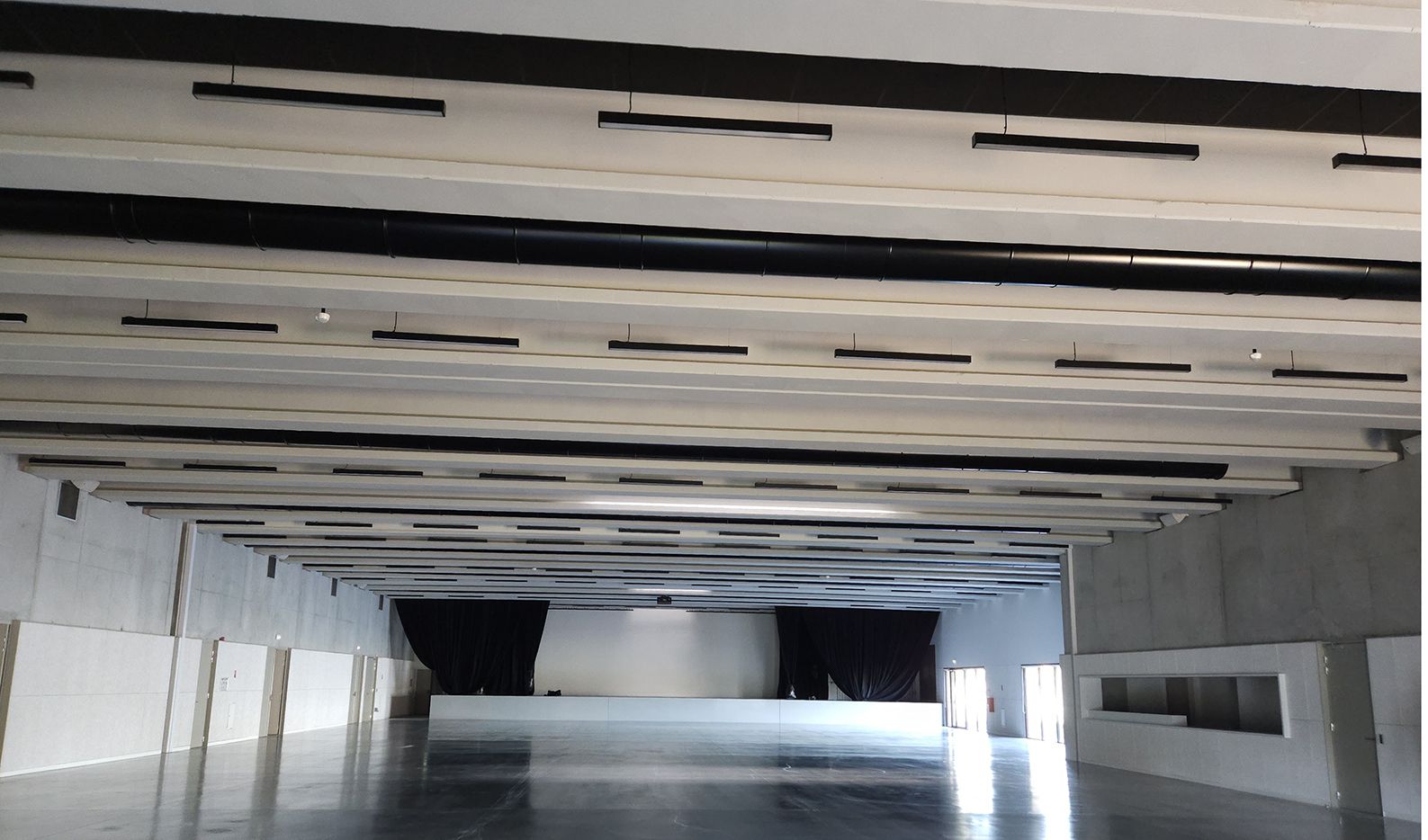 Balma (Haute-Garonne), salle polyvalente, ingénierie, structure béton